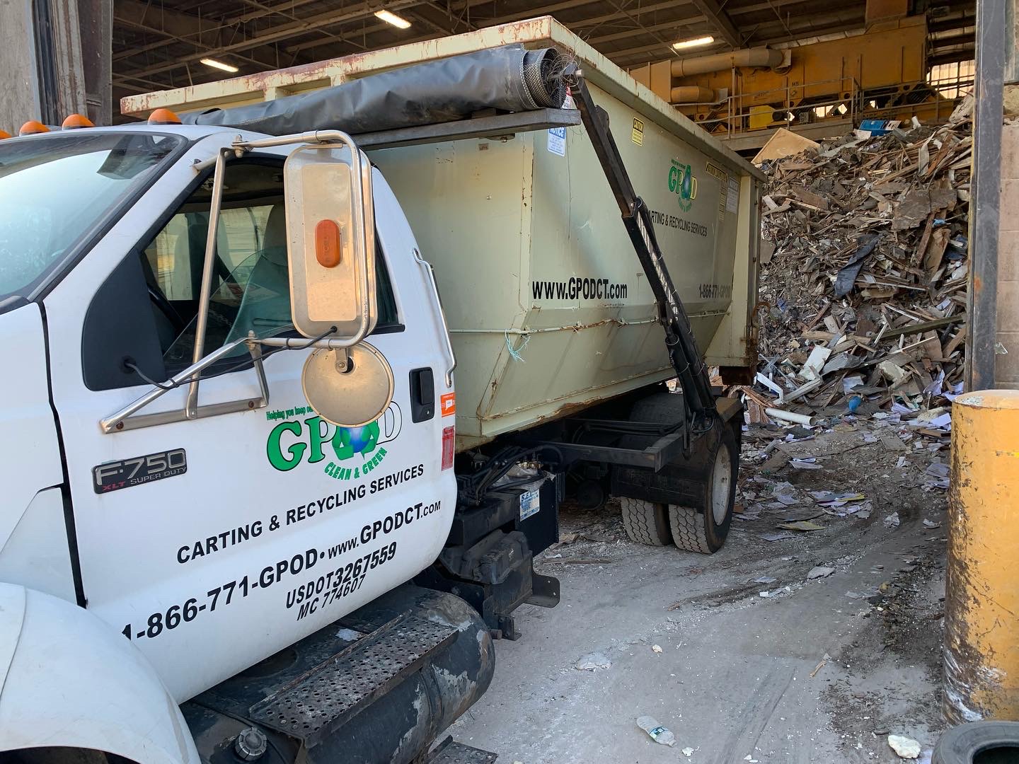 GPOD truck loading up